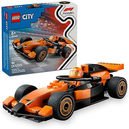 50% Off LEGO City F1 Driver Set!
