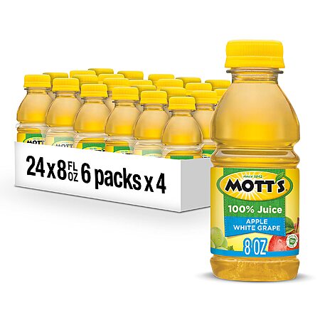 Mott's Juice 24-Pack Now $9.60