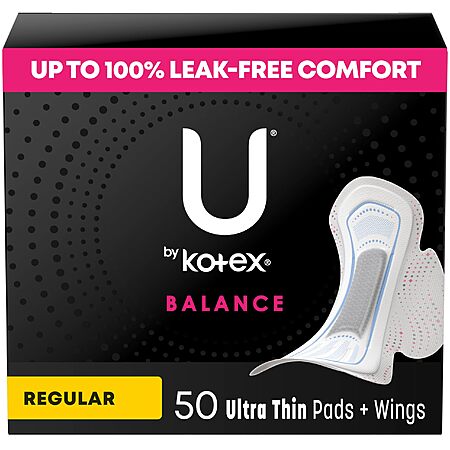 U by Kotex Pads for Just $5.39 with S&S