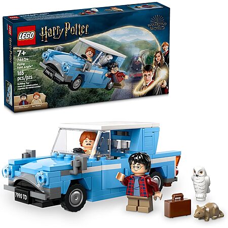 165-Piece LEGO Harry Potter: Chamber of Secrets Flying Ford Anglia Kit $7.70