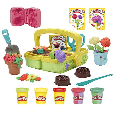 Play-Doh Blooming Flowers Playset $9.80 