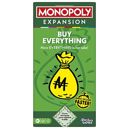 Monopoly Buy Everything Expansion for Classic Monopoly Game - 2025-12-01