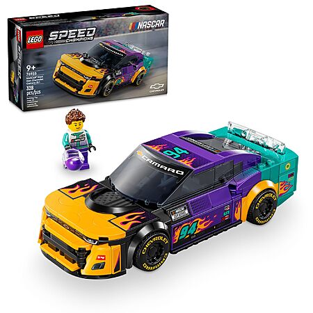 328-Piece LEGO Speed Champions NASCAR Next Gen Chevrolet Camaro ZL1 $16.20 