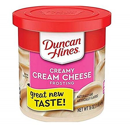 8-Pack 16-Oz Duncan Hines Frosting (Creamy Cream Cheese) $7.51 w/ S&S + Free Shipping w/ Prime or on orders over $35