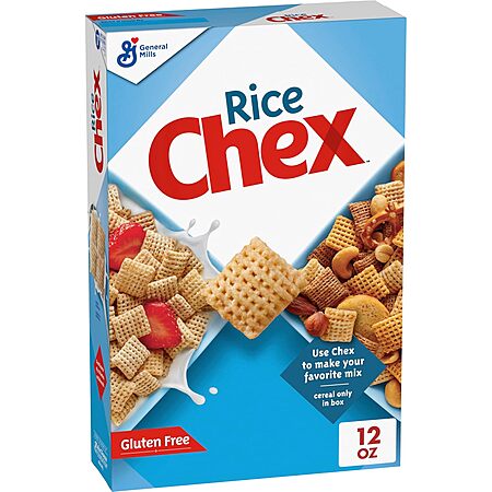 12-Oz Rice Chex Breakfast Cereal $1.92 w/ S&S + Free Shipping w/ Prime or on orders over $35