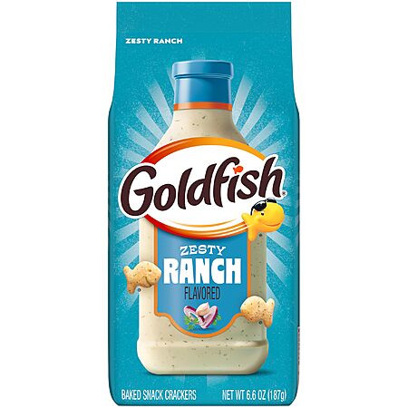 6.6-Oz Goldfish Zesty Ranch Flavored Crackers $2.25 w/ S&S