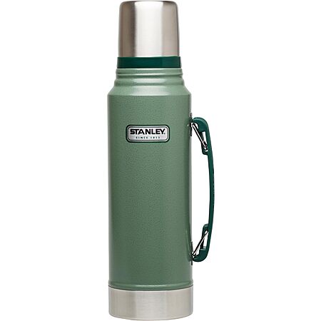 1.1-Quart Stanley Classic Vacuum Bottle w/ Handle (Hammertone Green) $24.78 + Free Shipping w/ Prime or on orders over $35