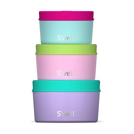 3-Piece S'well Stainless Steel Food Canister Set (Pastel Paradise) $25 + Free Shipping w/ Prime or on orders over $35