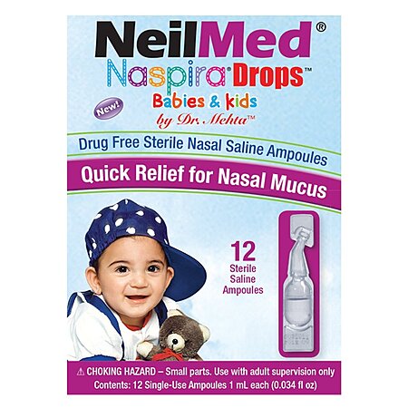 12-Count NeilMed Naspira Drops Ampoules $2.85 w/ S&S + Free Shipping w/ Prime or on orders over $35