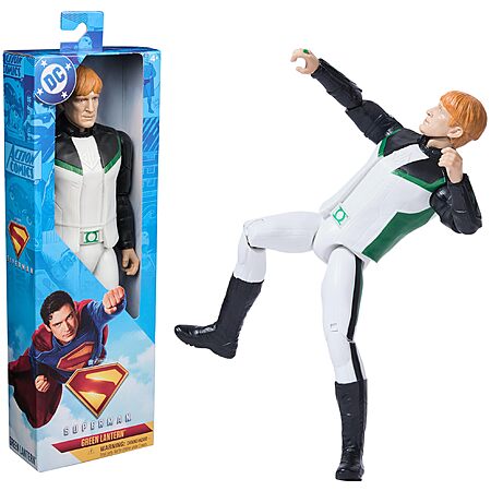 Prime: 12" DC Comics Superman Green Lantern Action Figure $4 + Free Shipping