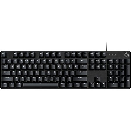 Logitech G413 SE Wired Backlit Mechanical Gaming Keyboard (Black) $34.20