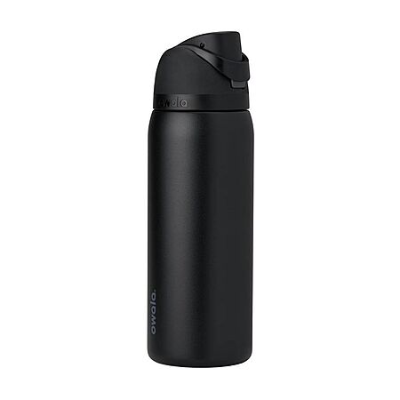 32-Oz Owala FreeSip Insulated Stainless Steel Water Bottle w/ Straw (Very, Very Dark) $22.39 + Free Shipping on orders over $35