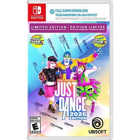 Just Dance 2026 Edition Limited Edition (Nintendo Switch Code in Box) $12 + Free Pick Up