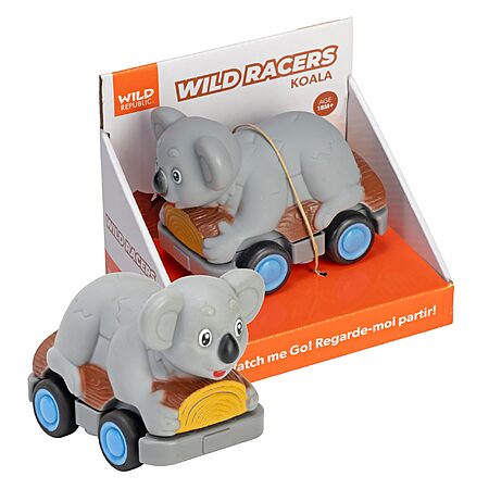 4.5" Wild Republic Wild Racers Koala Action Toy $4 + Free Shipping w/ Prime or on orders over $35