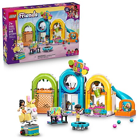 668-Pc LEGO Friends Fun Indoor Playground Building Toy (42686) $36 + Free Shipping