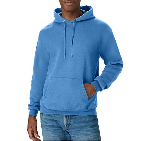 Hanes Men's EcoSmart Fleece Pullover Hooded Sweatshirt (Denim Blue) $8 + Free Shipping w/ Prime or on orders over $35