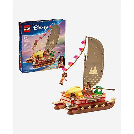 529-Pc LEGO Disney Moana's Adventure Canoe Building Toy Set (43270) $34.49 + Free Shipping
