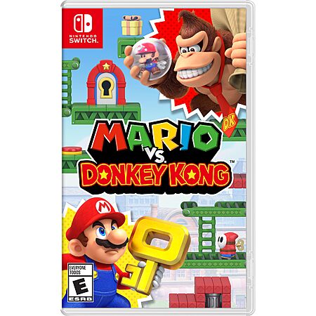Mario Vs. Donkey Kong (Nintendo Switch) $34.99 + Free Shipping w/ Prime or on orders over