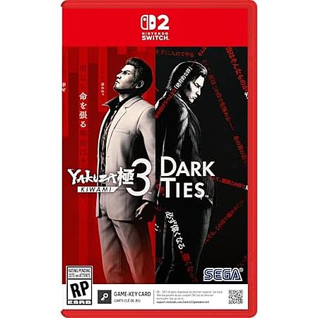 Yakuza Kiwami 3 & Dark Ties (Nintendo Switch 2) $30 + Free Shipping w/ Prime or on orders over $35