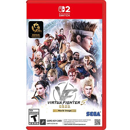 Virtua Fighter 5 R.E.V.O. World Stage: 30th Anniv. Ed. (Nintendo Switch 2) $30 + Free Shipping w/ Prime or on orders over $35