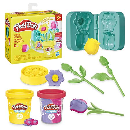 Play-Doh Tulips & Daffodils Flower Kit $4.79 + Free Shipping w/ Prime or on orders over $35
