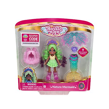3” Royale High Nature Mermaid Fashion Doll w/ 9 Fashion Accessories $3.20 + Free Shipping w/ Prime or on orders over $35