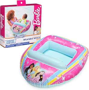 SwimWays Barbie Inflatable Boat Water Vehicle $3.49 + Free Shipping w/ Prime or on orders over $35