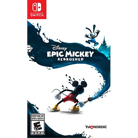 Disney Epic Mickey: Rebrushed (Nintendo Switch) $23.09 + Free Shipping w/ Prime or on orders over $35