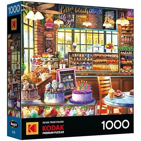 1000-Pc RoseArt Kodak Premium The Bakery Jigsaw Puzzle $7.63 + Free Shipping w/ Prime or on orders over $35