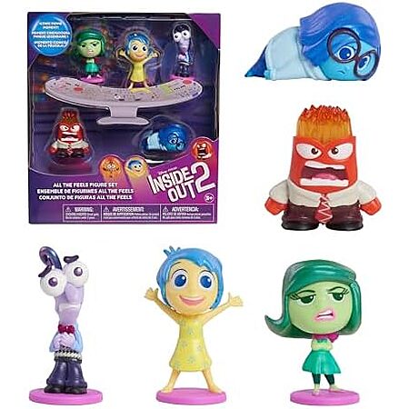 5-Piece Just Play Inside Out 2 Feels Mini Figures Set $4.53 + Free Shipping w/ Prime or on orders over $35