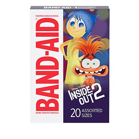 20-Count Band-Aid Adhesive Bandages (Inside Out) $1.87 w/ S&S + Free Shipping w/ Prime or on orders over $35