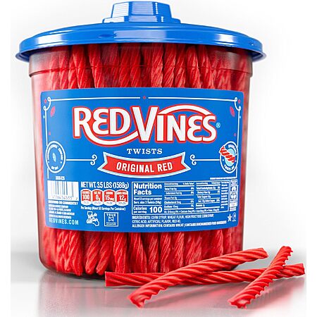 3.5-lb Red Vines Licorice Candy Original Red Flavor $10 + Free Shipping w/ Prime or on orders over $35