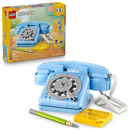 383-Pc LEGO Creator 3 in 1 Retro Telephone Kids Toy (31174) $19.39 + Free Shipping w/ Prime or on orders over $35