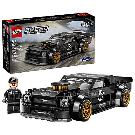 345-Pc LEGO Speed Champions Ken Block's '65 Ford Mustang Hoonicorn V1 $24 + Free Pickup