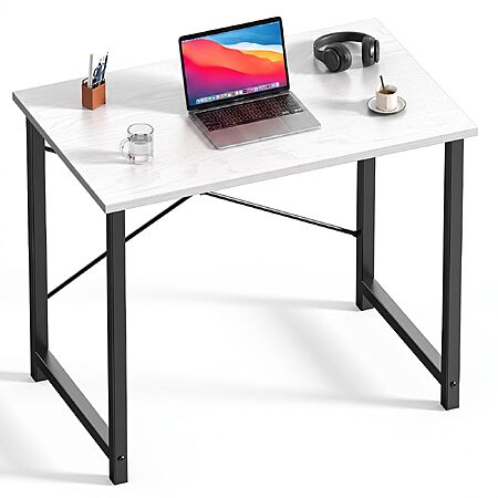 32" DUMOS Compact Writing/Computer Desk (White)