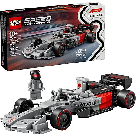 216-Pc LEGO Speed Champions Audi Revolut F1 Team R26 Race Car (77259) $15.39 + Free Shipping w/ Circle Card or on $35+