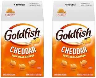 2-Pack 27.3-Oz Goldfish Cheddar Cheese Crackers $12.20 w/ S&S + Free Shipping w/ Prime or on orders over $35