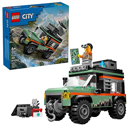 221-Pc LEGO City Off-Road Mountain Truck Building Toy (60447) $12 + Free Shipping w/ Circle Card or on $35+