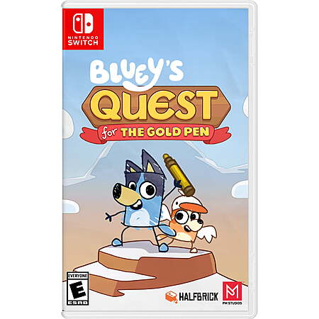 Bluey's Quest for The Gold Pen (Nintendo Switch) $24.88 + Free Shipping w/ Walmart+ or on $35+