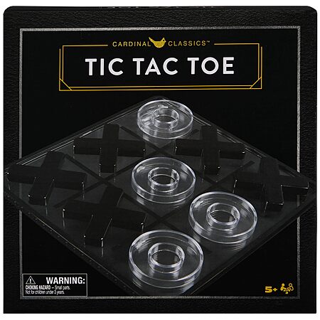 Spin Master Games Cardinal Classics Tic Tac Toe Classic Board Game $3.30 + Free Shipping w/ Prime or on orders over $35