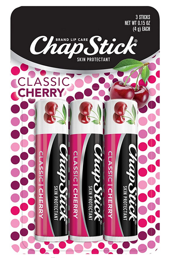 3-Count 0.15-Oz ChapStick Classic Skin Protectant Flavored Lip Balm Tube (Cherry) $2.23 ($0.74 each) w/ S&S + Free Shipping w/ Prime or on orders over $25
