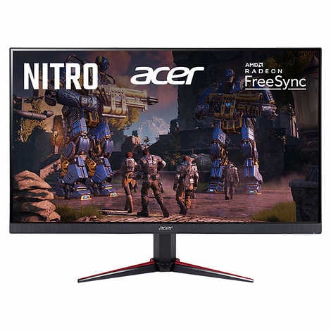 Costco Members: 27" Acer Nitro VG270 1920x1080 75MHz IPS Gaming Monitor ITS AVAILABLE AGAIN $119.99