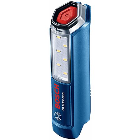 Bosch 12-volt Lithium ion (Li-ion) Cordless 300-Lumen LED Rechargeable Power Tool Flashlight (Tool only) in Blue | GLI12V-300N