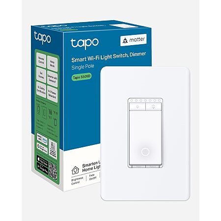 Tapo Matter Smart Dimmer Switch, S505D, Single Pole, Need Neutral Wire