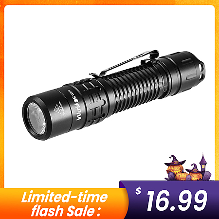 Wurkkos TD02 LED Tactical Torch Rechargeable, 2000L India - View #7