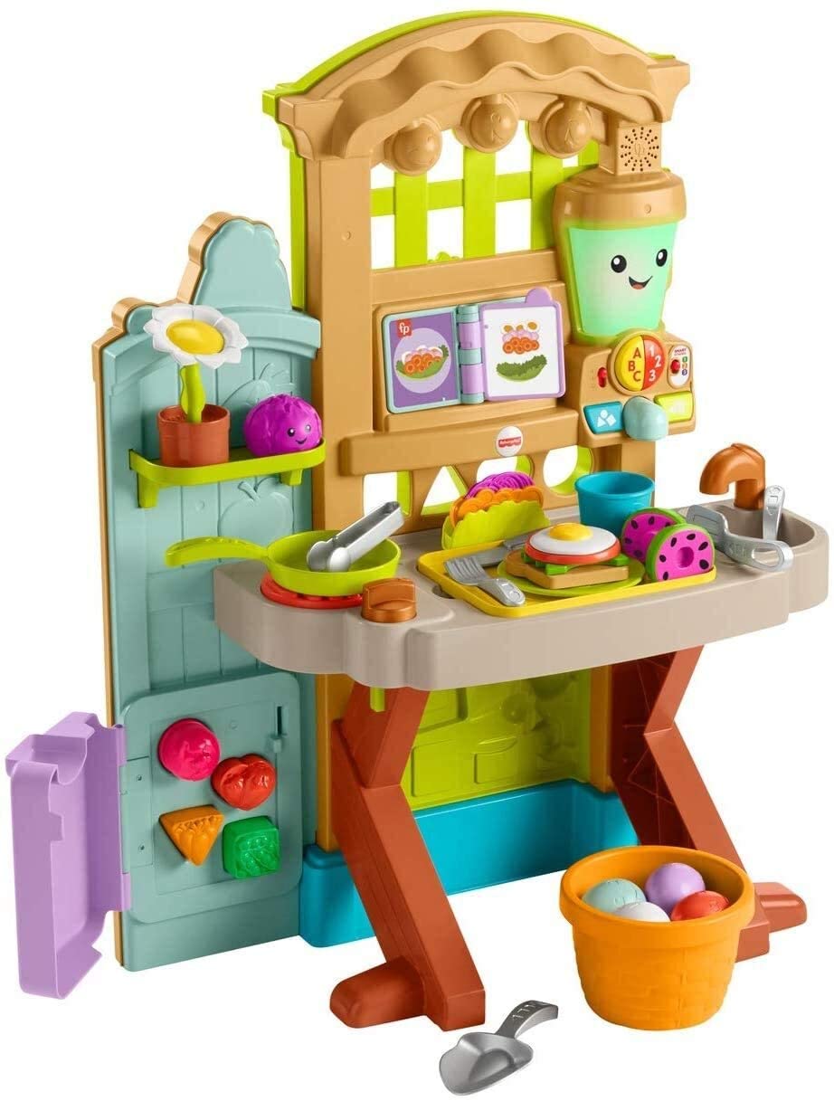 Amazon Offer Fisher-Price Laugh & Learn Grow-the-Fun Garden to Kitchen for $51.99