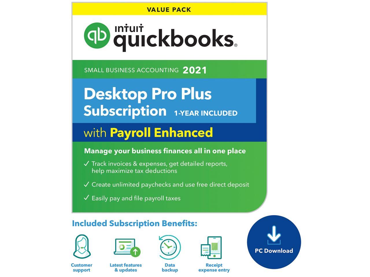 Quickbooks Pro Plus w/ Payroll Enhanced + $200 Lowe's Giftcard $399