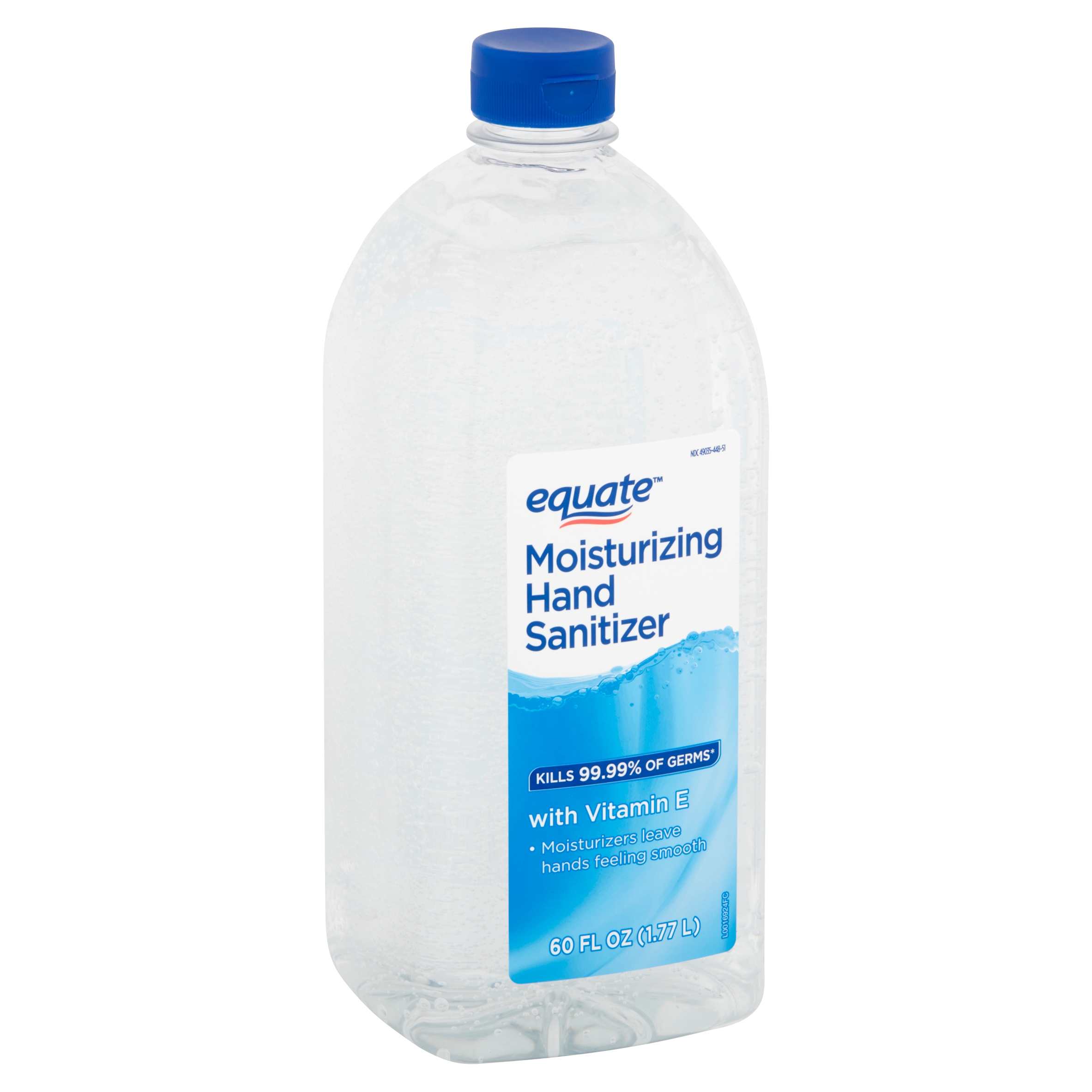 Equate Moisturizing Hand Sanitizer, 60 fl oz $5.97