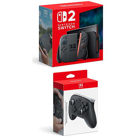 Nintendo Switch 2 System with Nintendo Switch 2 Pro Controller Bundle $538 at Walmart