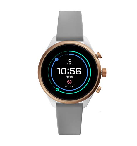 Fossil Women's Sport Metal Smart Watch (Rose Gold/Grey) - $99 + FS